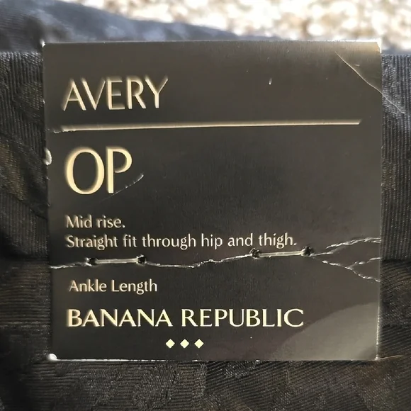 Banana Republic Black Tailored Trousers - Picture 7 of 7